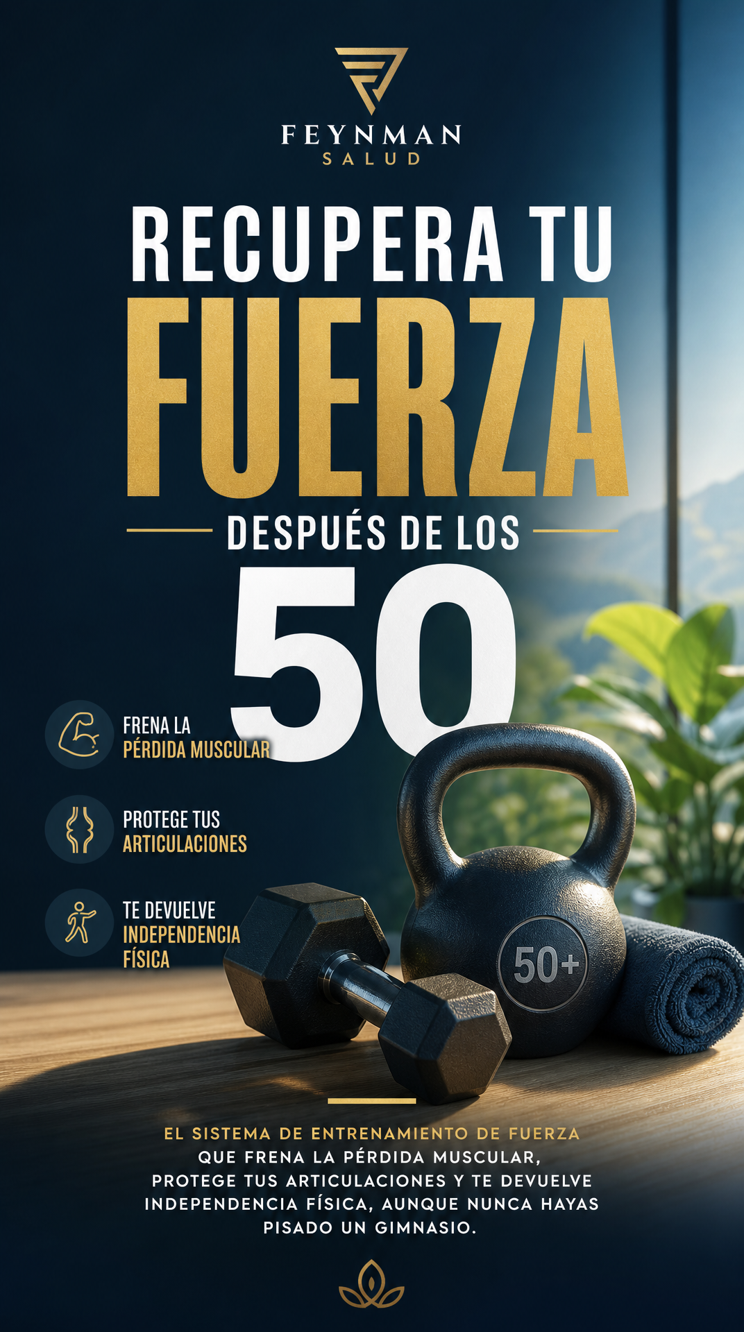 Recupera Tu Fuerza Después de los 50
